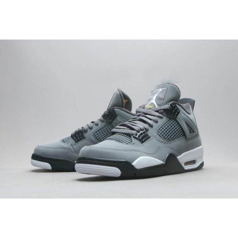 airjordan4aj4灰老鼠酷灰麂皮篮球鞋408452007