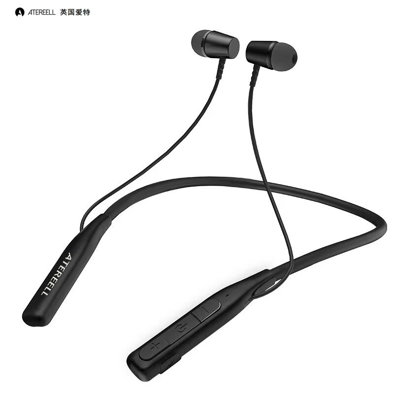 爱特瑞耳 FB-K1运动蓝牙耳机高保真低延迟磁吸式超强续航内置记忆钢丝