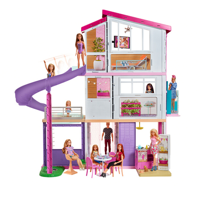 芭比新梦想豪宅 芭比娃娃 女孩玩具 礼物 FHY73高清大图
