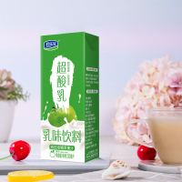 君乐宝（JUNLEBAO）超酸乳原味乳味饮料 250ml*8盒 箱装（水果风味奶）苹果口味