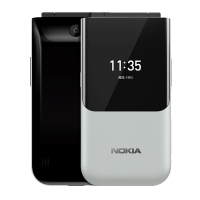 【全新原封正品】NOKIA/诺基亚N2720 Flip 翻盖双屏4G手机超长待机老年人怀旧 银色 港版 支持全网双卡