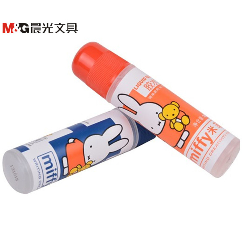 晨光文具(M&G)MF7002 米菲液体胶水 35g 学生胶水 粘力牢固 24个装