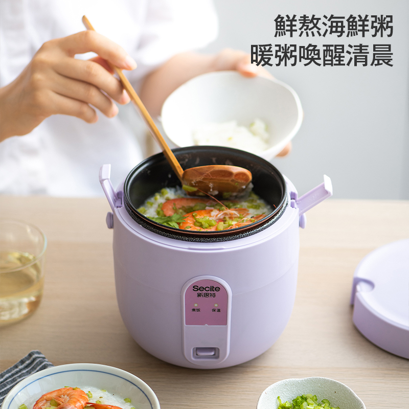 新思特FB1201迷你小型宿舍蒸煮多功能家用电饭煲饭锅智能大容量