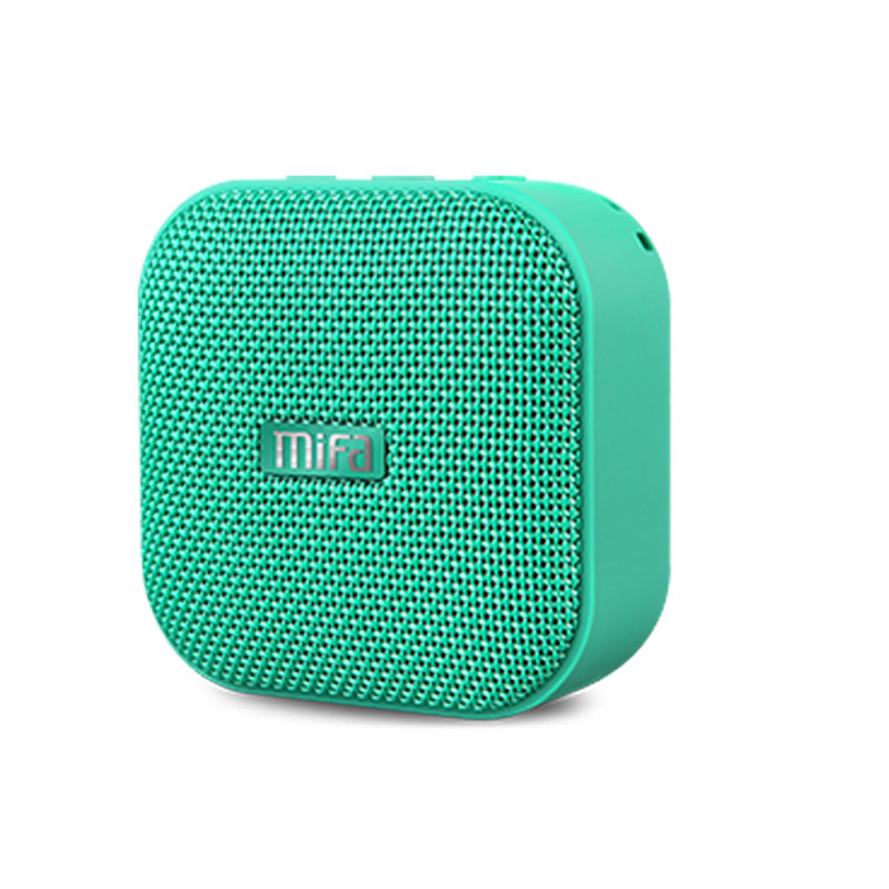 mifa A1无线蓝牙音箱迷你可爱小音响便携式手机收钱微信语音提示播放器超重低音炮家用大音量小型钢炮户外 绿色