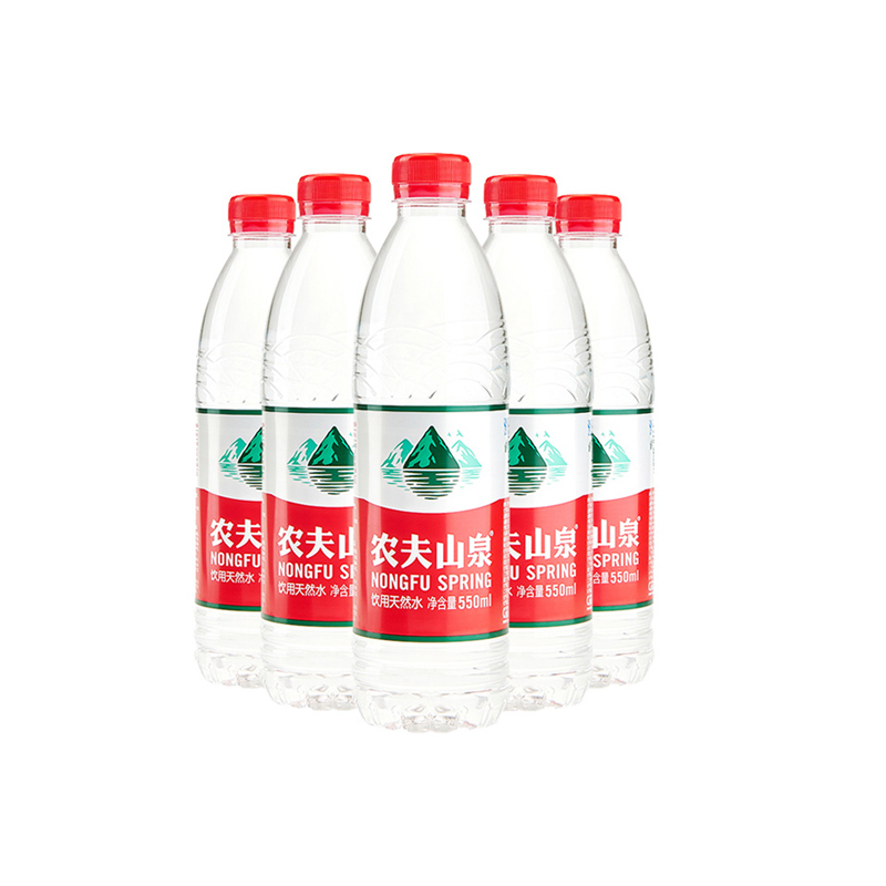 农夫山泉天然矿泉水(纸箱装/24瓶)-550ml