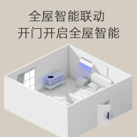 创米小白指纹锁智能锁密码锁家用电子锁防盗门锁手机远程米家APP蓝牙防猫眼门锁 创米小白智能门锁G1