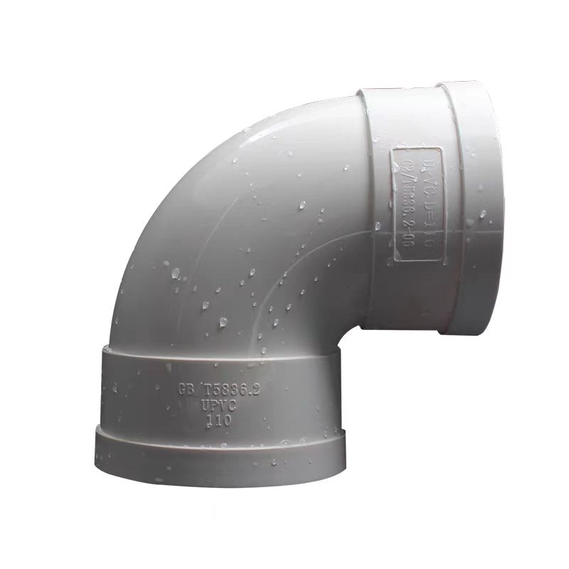 盛京联硕 PVC弯头 排水弯头 公称内径250mm 90度 个高清大图
