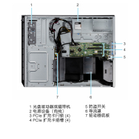 戴尔(DELL) T340 小型塔式服务器主机 台式电脑 至强六核E-2176G 3.7GHz 16G内存/1*1T企业级