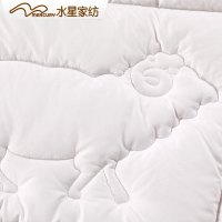 水星(MERCURY)家纺 羊毛柔丝二合一子母被 纯色加厚冬被子被芯 羊毛·柔丝二合一被2代220cm×240cm