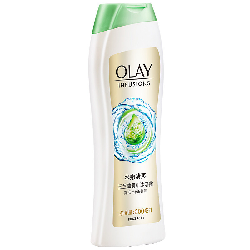 玉兰油(OLAY)水嫩清爽 美肌清爽 沐浴露200ml (单位:瓶)
