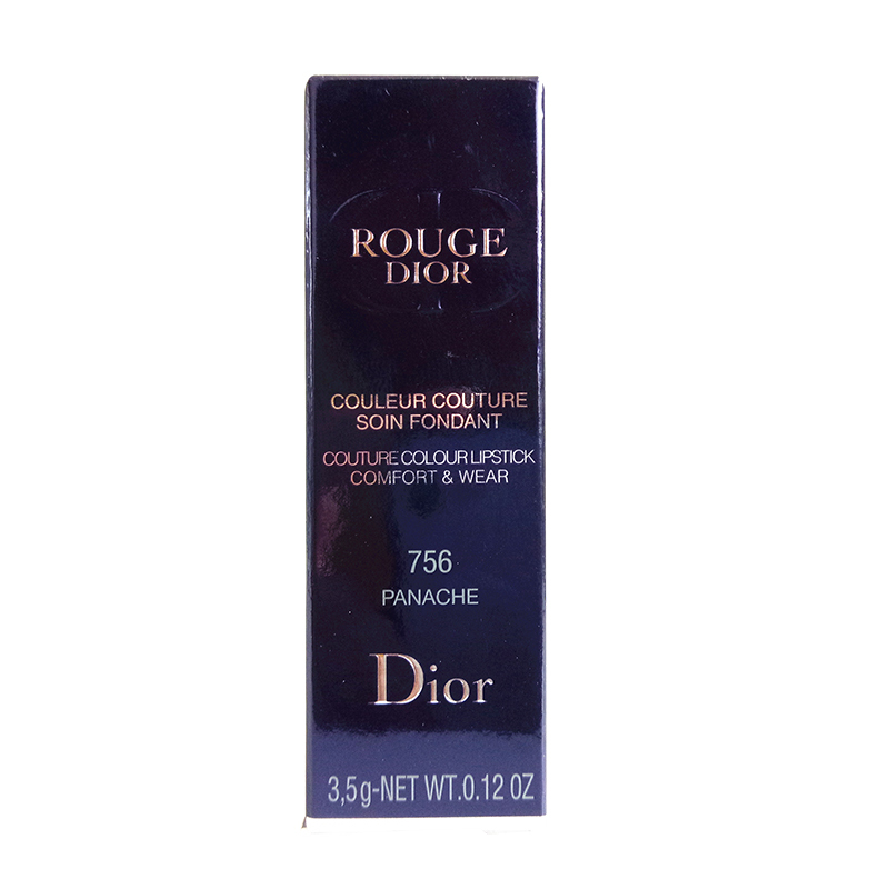 迪奥(Dior)烈艳蓝金唇膏3.5g 756# 烈艳口红 唇膏 滋润