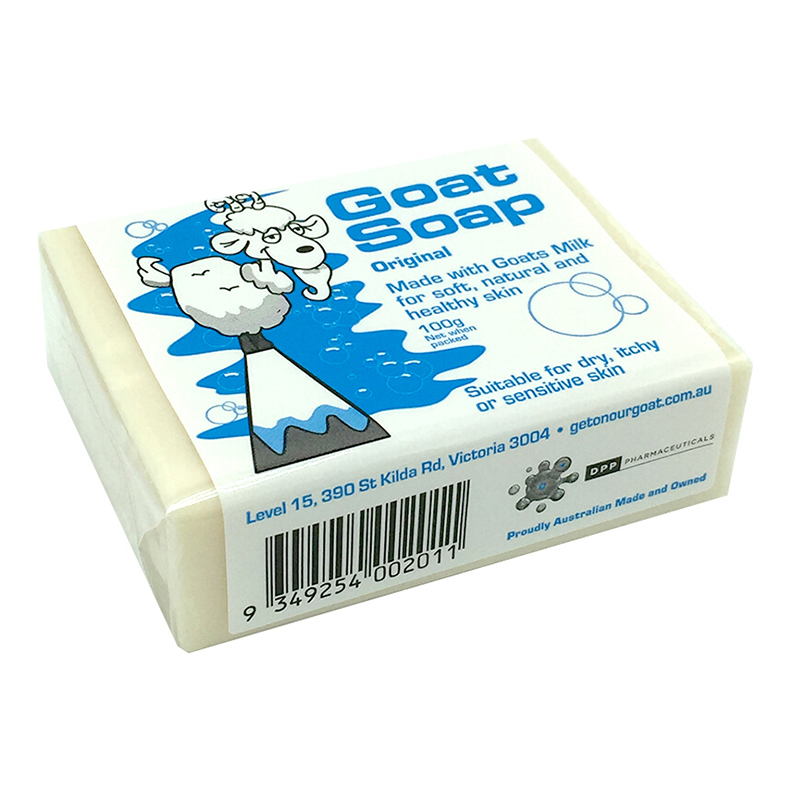 澳洲进口Goat Soap手工山羊奶皂原味香皂100g/块 保湿补水 滋润营养 深层清洁 各种肤质通用高清大图