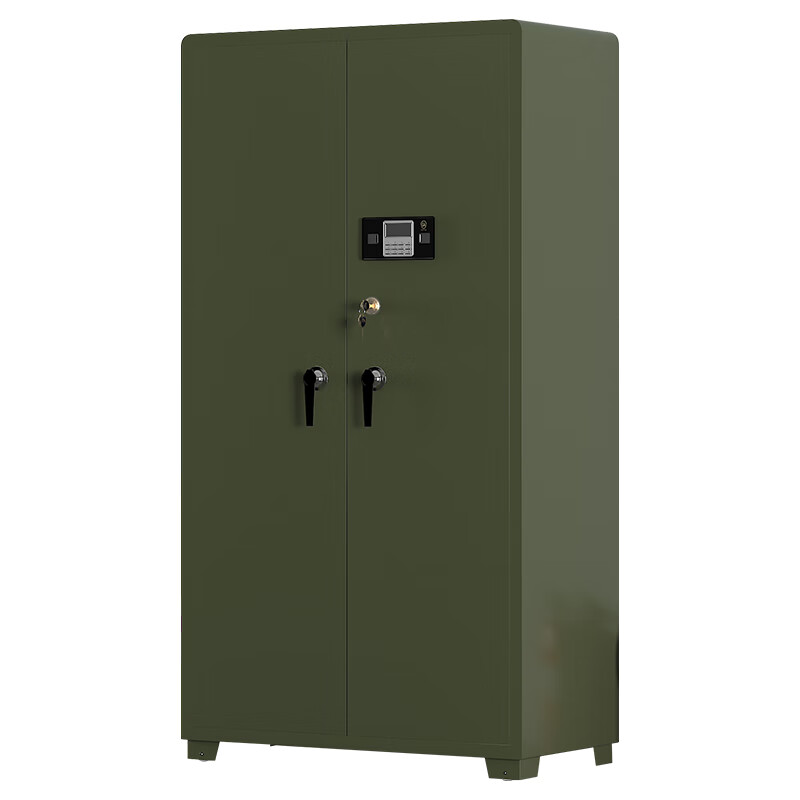 臻远ZY-QXG-10 管制器械存放柜加厚密码锁铁皮柜绿色 1000*500*1800
