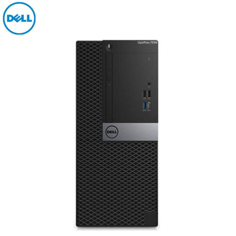 戴尔(Dell)商用电脑主机Optiplex7050(I7-7700 4G内存 1TB硬盘 无光驱 集显)