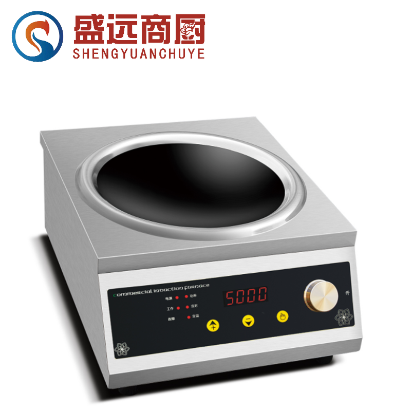商用台式凹面电磁炉3.5kw高清大图