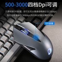 达尔优牧马人机械键盘鼠标套装两件套青轴黑轴电竞游戏专用网咖发光有线键盘台式笔记本电脑cf家用吃鸡lol机械键鼠套装