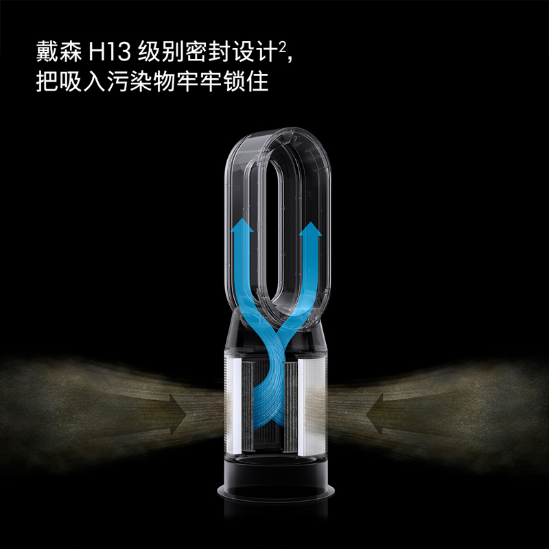 戴森(Dyson)空气净化暖风扇 HP10 洁净凉风营造舒爽夏日
