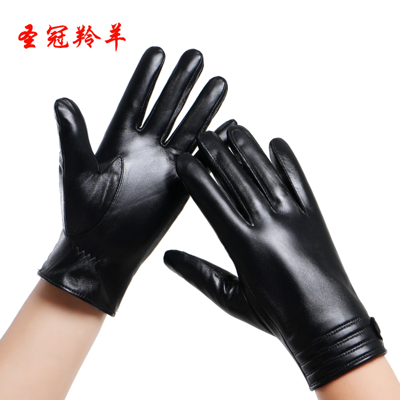 圣冠羚羊 整皮触屏手套 均码 副高清大图