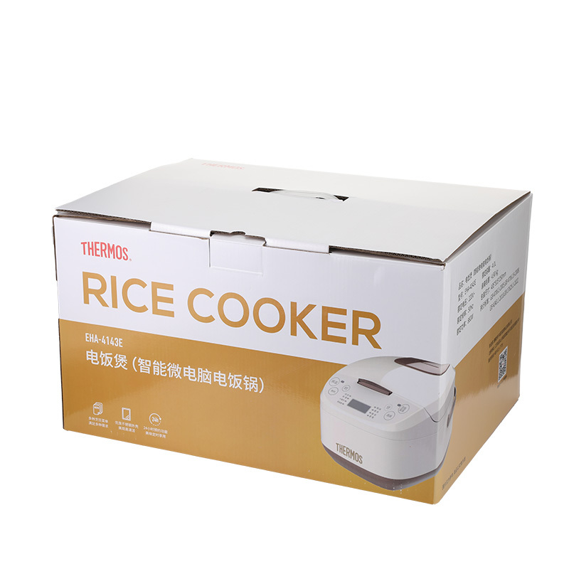 膳魔師(THERMOS)智能微电脑电饭锅 EHA-4143E 可预约智能控温4L大容量3-6人用大容量电饭煲高清大图