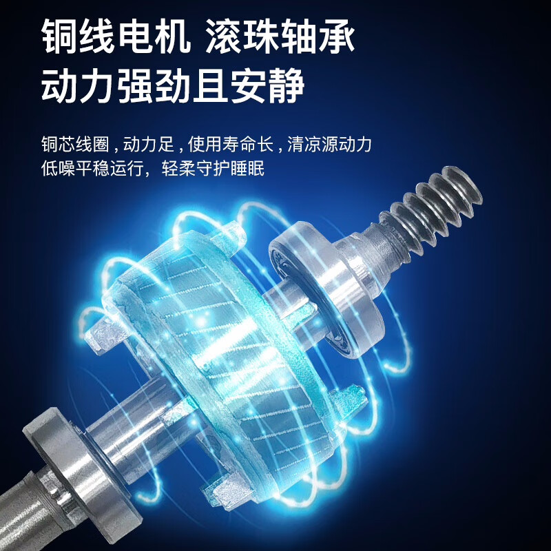 鸣固 ZL2989趴地扇落地扇工业风扇强力大功率台式大电风扇 12寸4档(颜色随机)高清大图