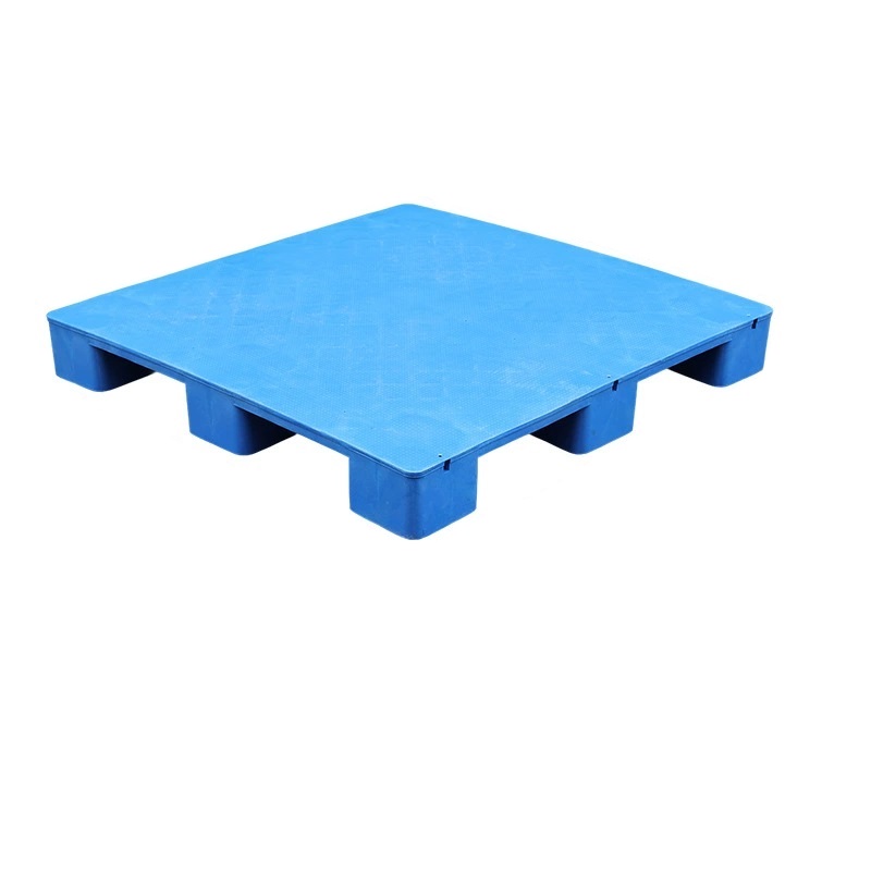 宁储 塑料托盘 平板九脚托盘 110*110*14cm 张高清大图