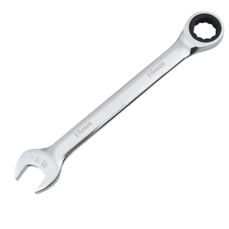 铁洋 棘轮两用扳手 18mm 把高清大图