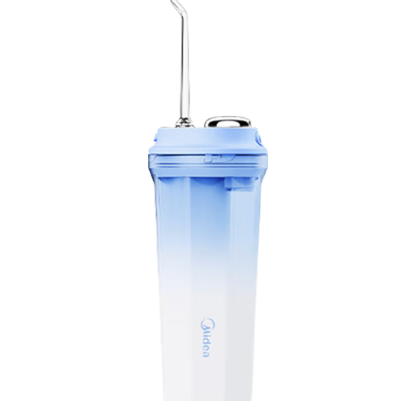 美的(Midea) 冲牙器 家用手持立式声波微气泡 CL1海盐薄荷高清大图