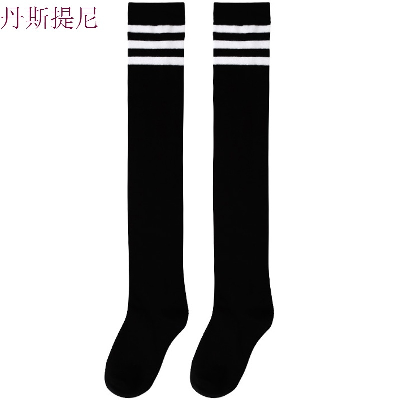 女长袜子春秋日系韩国学院风学生中筒腿高筒秋冬长筒足球袜
