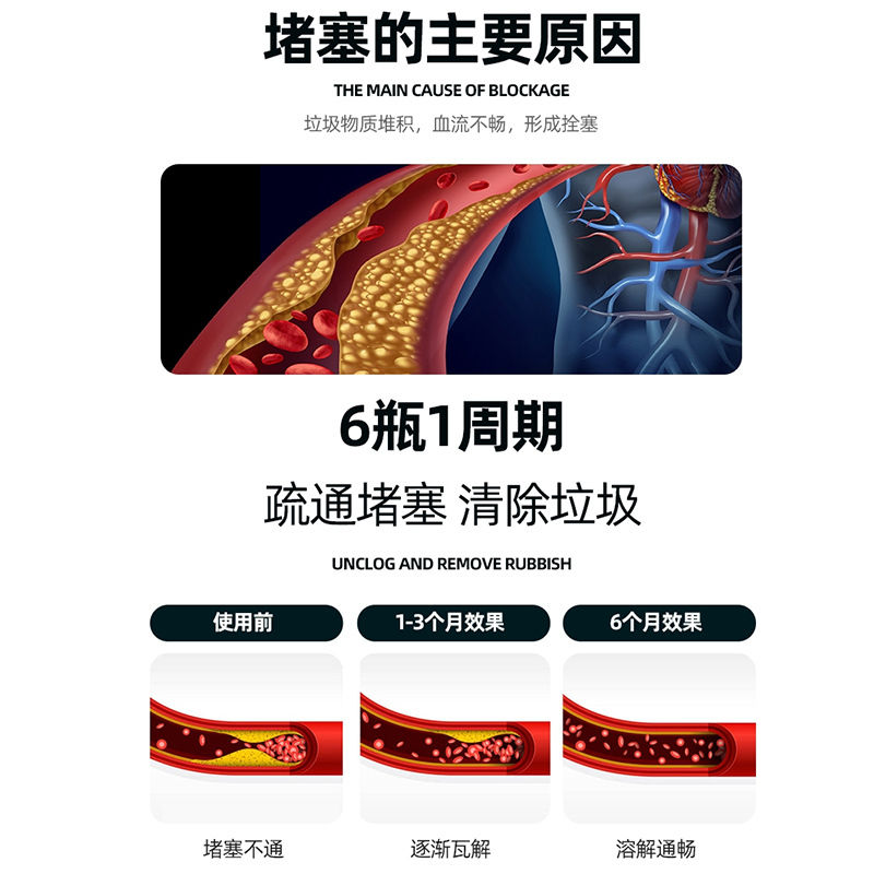威斯健 纳豆红曲胶囊辅助调节降血脂预防三高蓝帽保健品 60粒