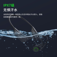 [自带16G内存]纽曼真骨传导蓝牙耳机GE06无线运动型跑步游泳2021年新款骨质骨传感不入耳高端男款女防水适用华为小米