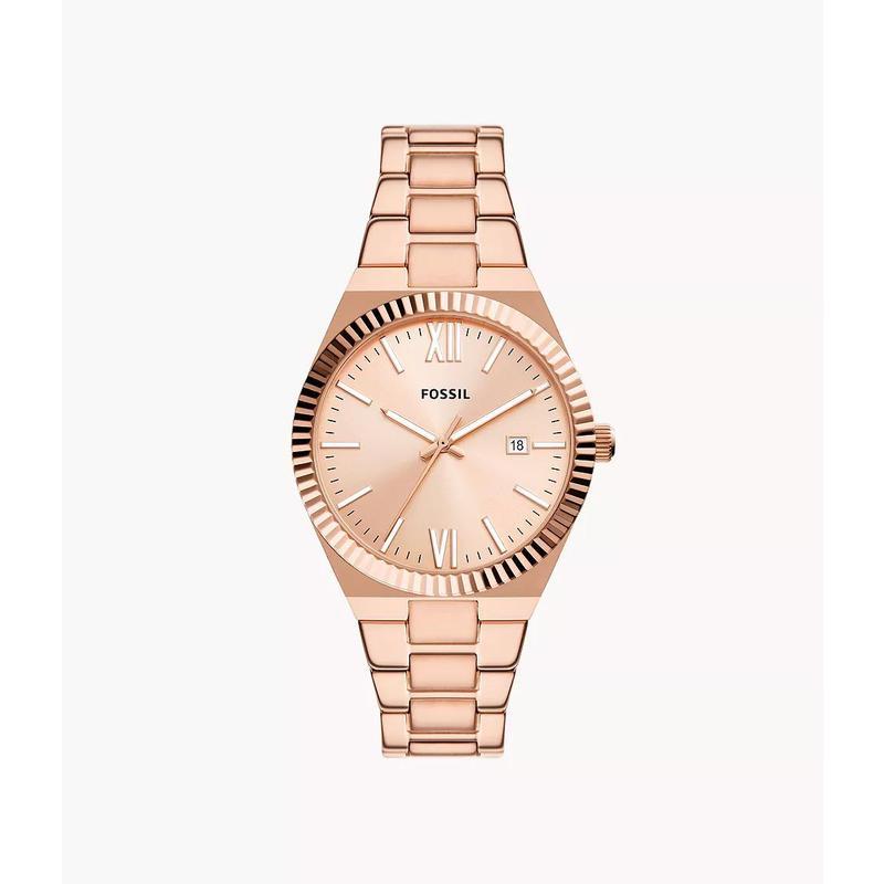 fossil化石es5258女士日韩名表系列自动机械表男商务休闲时尚百搭运动