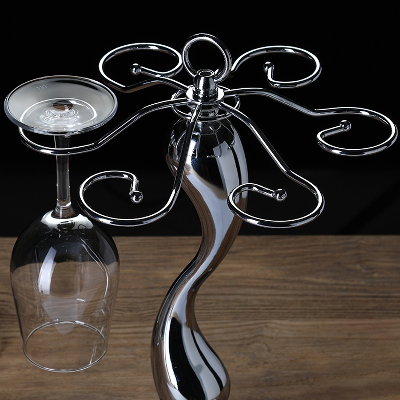 高脚杯架红酒杯架(为什么喝红酒要用高脚杯)