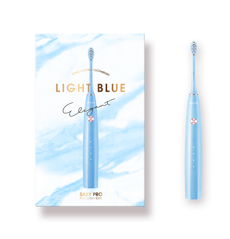 舒客声波电动牙刷烟熏蓝色