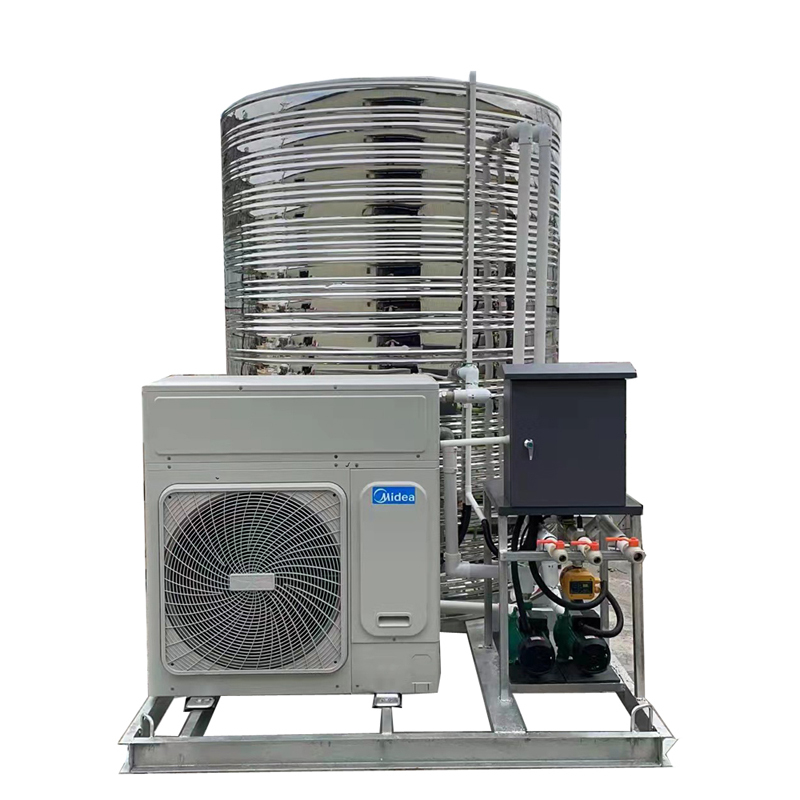 美的 大型空气能热水器5吨5P