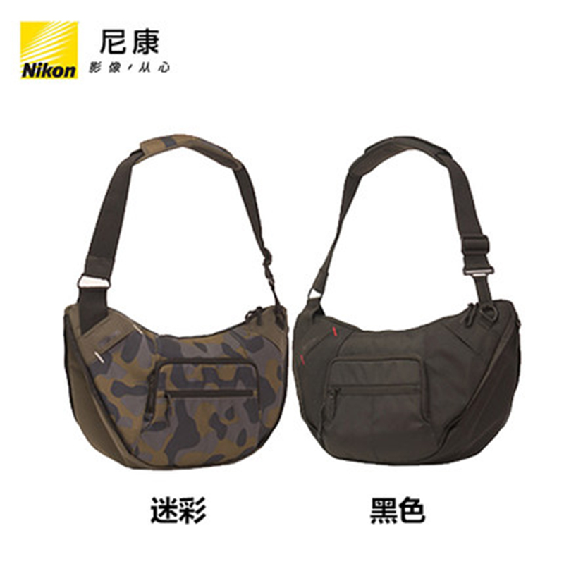 Nikon/尼康原创包 斜挎摄影包 单反相机包 NOGB-008 （黑色）