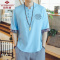 俞兆林(YUZHAOLIN)中国风男装T恤男短袖亚服唐装中式汉服宽松加肥加大码半袖潮