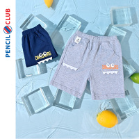 [1件3折]铅笔俱乐部童装男童短裤儿童五分裤侧边织带运动裤2025夏装新款