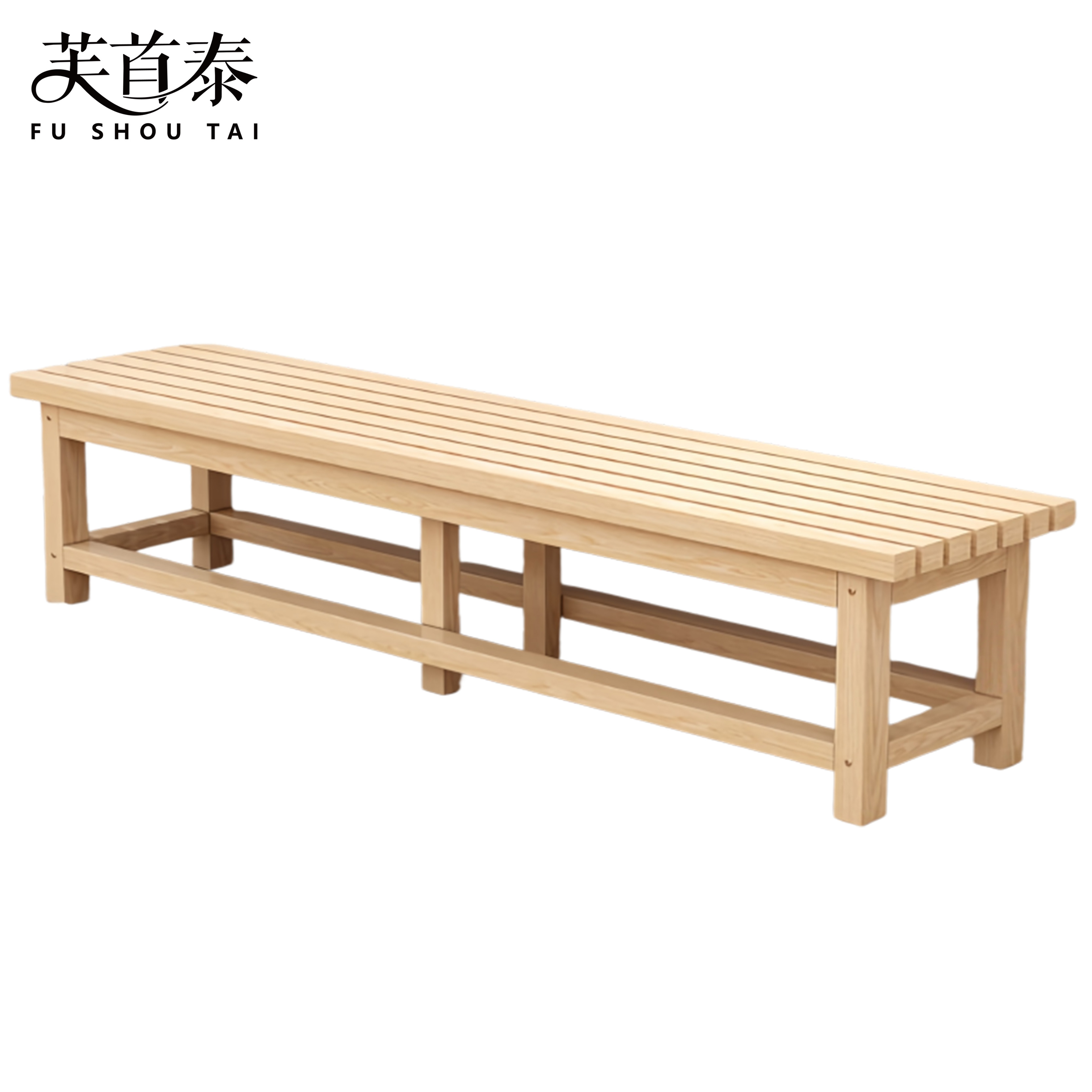 芙首泰单层休闲凳1800*400*400mm个高清大图