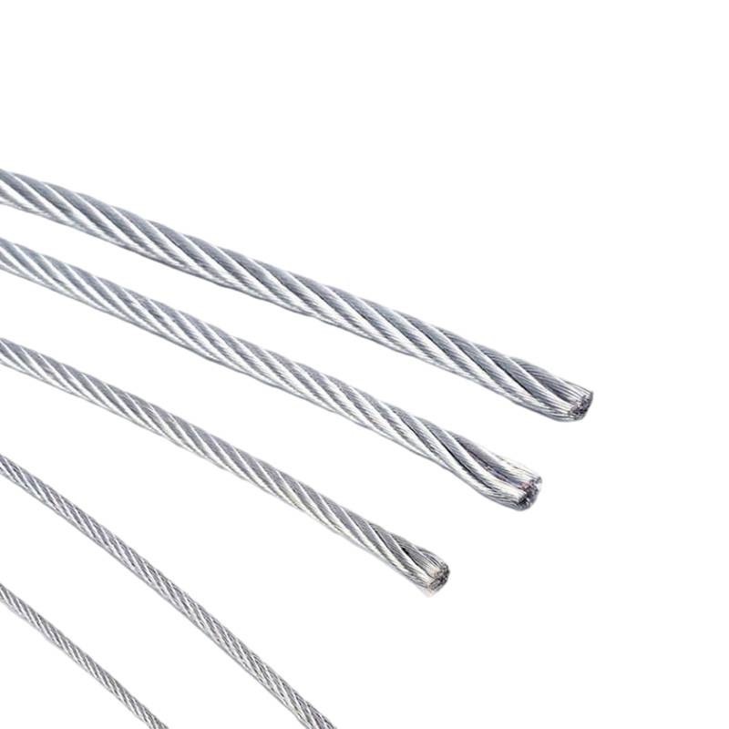 集倍 镀锌钢丝绳 6mm/米高清大图