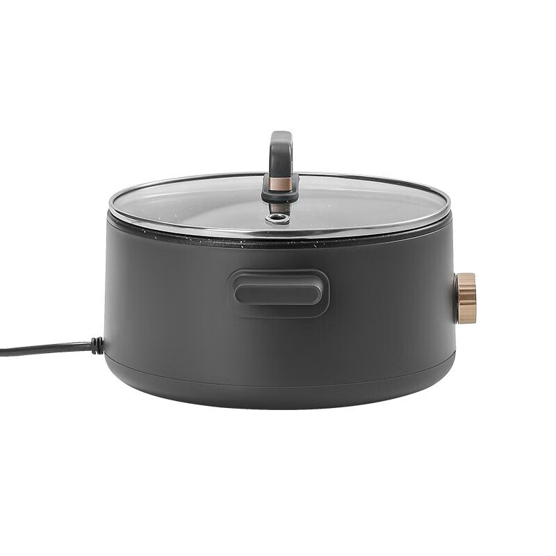 美的(Midea)电火锅家用多功能锅2升容量食品级不粘旋钮式作 MC-ZGE2001 MC-ZGE2001