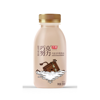 光明 巧克努力 牛乳饮品巧克力 250ml*4 巧克努力4瓶