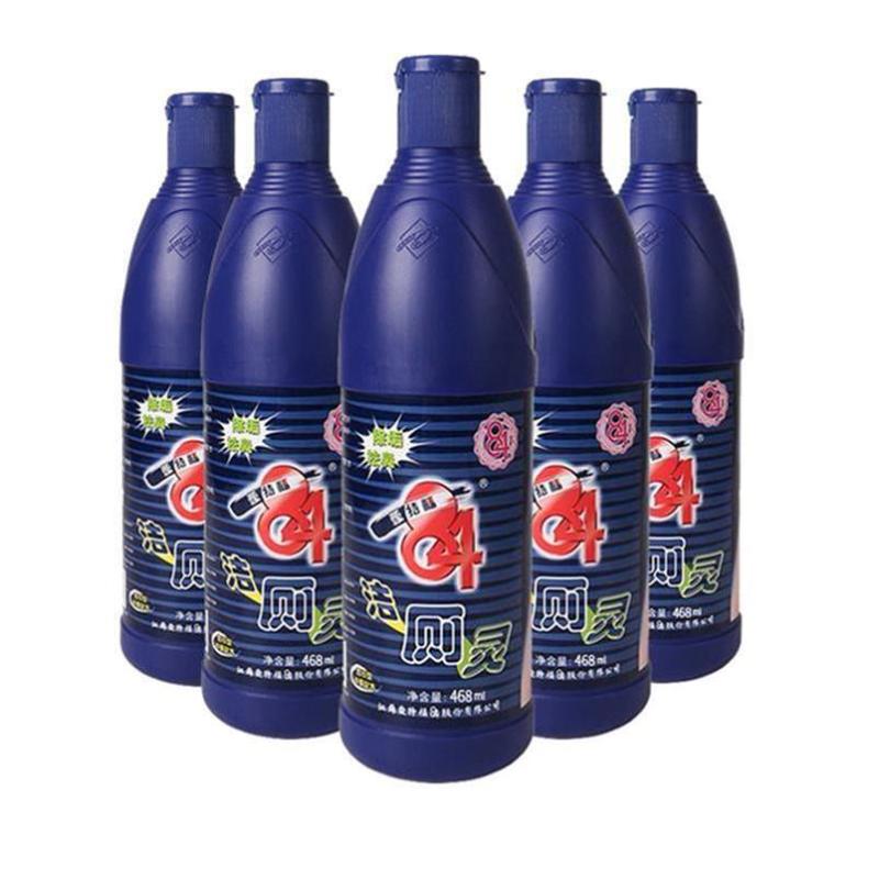 小海牛 爱特福84洁厕灵 洁厕剂马桶清洁剂468ml*5瓶洁厕液除垢祛臭
