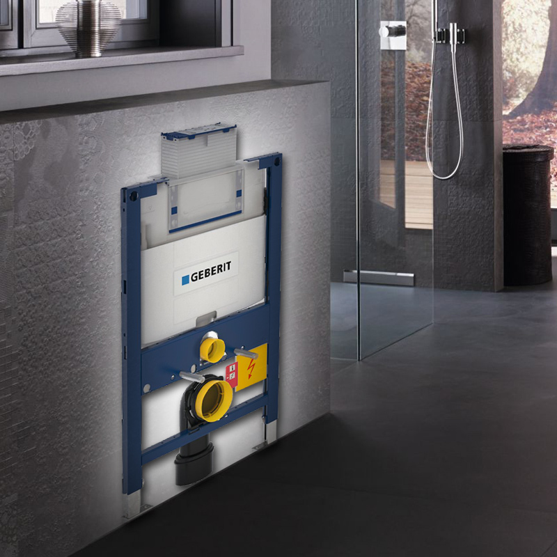 官方旗舰店吉博力进口箱体壁挂入墙式二代升级水箱壁挂式悬挂式卫生间