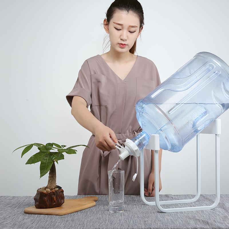 台式收纳架桶装水支架水桶抽水器手压式吸水器饮水机倒置架置物架