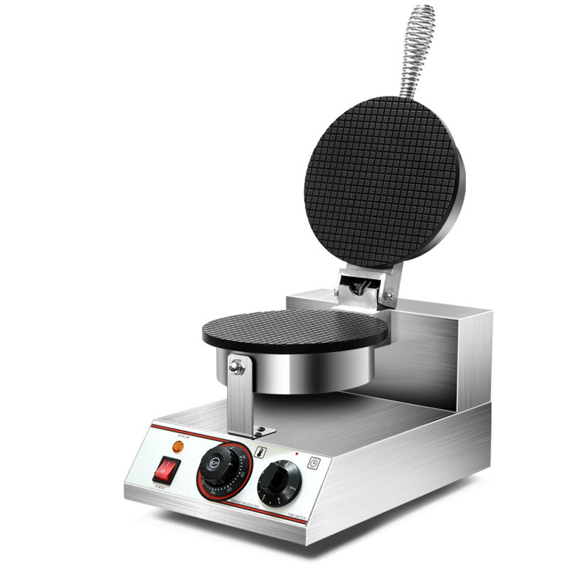 蛋卷机商用电热小型鸡蛋卷机器雪糕皮甜筒机虾片果蔬片机v4升级款单头