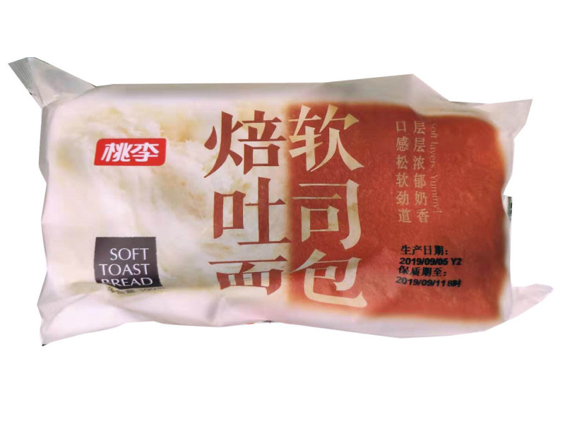 桃李焙软吐司面包浓郁奶香味300g