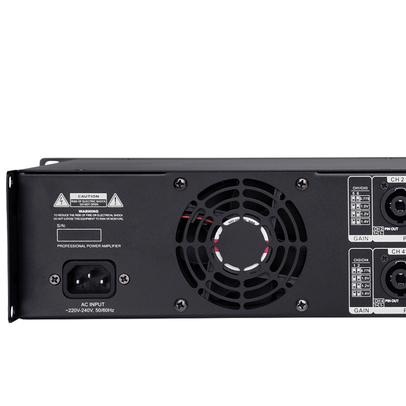 惠度(HuiDu)DX4.8专业四通道800W*4数字纯后级功放(销售单位:台)高清大图