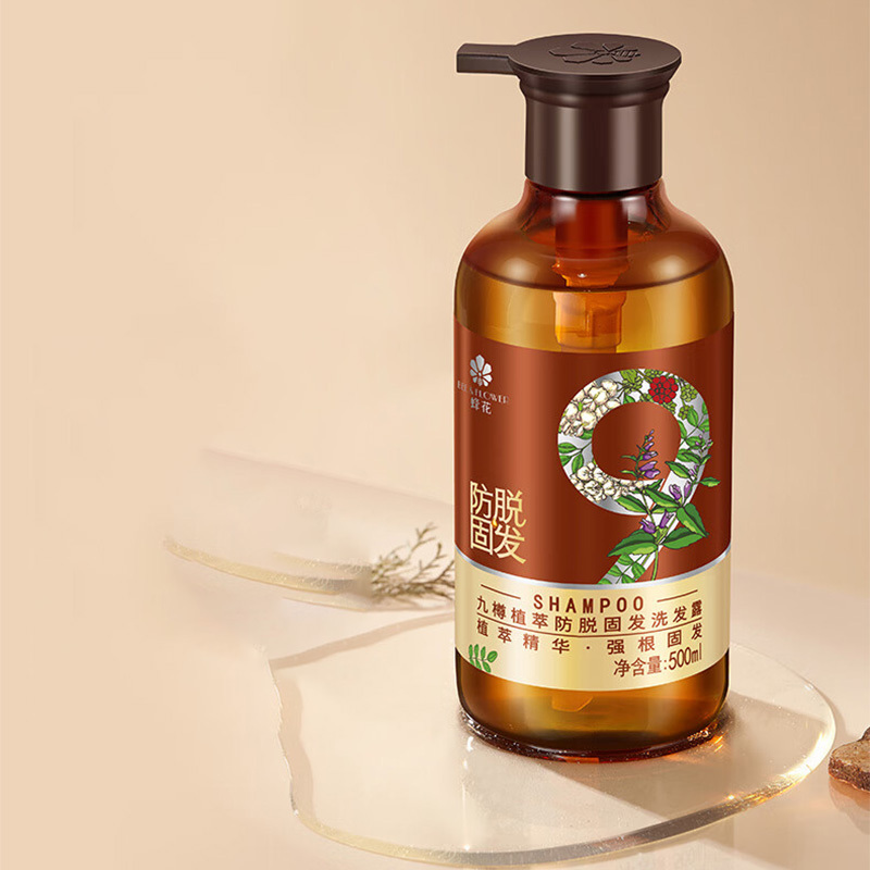 蜂花洗发水九樽植萃护发固发防脱改善断发洗发露500ml(2件起订)高清大图
