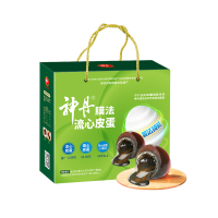 神丹 特大膜法流心皮蛋12枚 皮蛋端午礼盒 780g