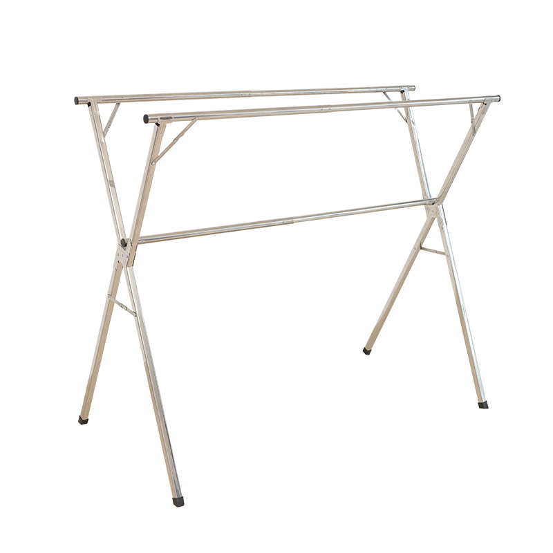 落地晾衣架折叠家用闪电客伸缩凉衣服晒被子室内室外阳台挂衣杆旗舰特